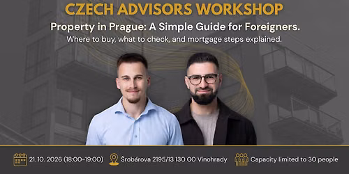 Workshop - Property in Prague: A Simple Guide for Foreigners