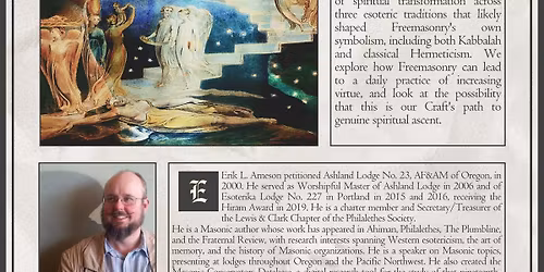 May Stated Communication - Verity Lodge No. 59