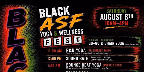2026 Black ASF Yoga & Wellness Fest