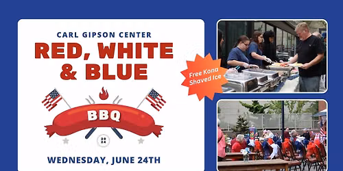 Red, White & Blue BBQ (Open to all)