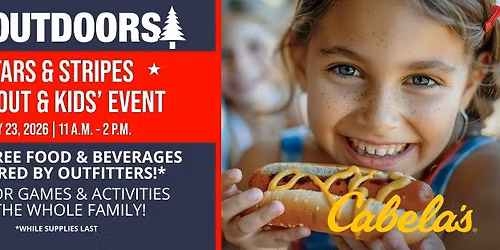 Go! Outdoors - Stars & Stripes Cookout and Kids\u2019 Event
