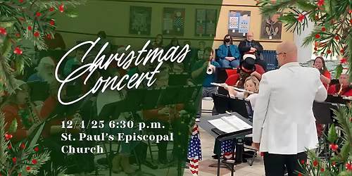 Tar River Community Band Christmas Concert