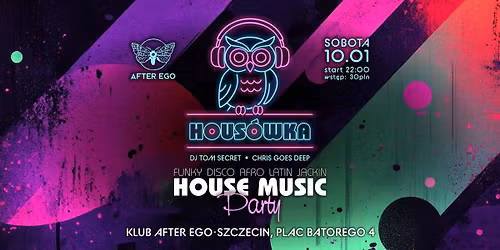 Hous\u00f3wka w After Ego | 10.01.2026 | Rozta\u0144czymy Szczecin! Funky \u2022 Disco \u2022 Afro \u2022 Latin House
