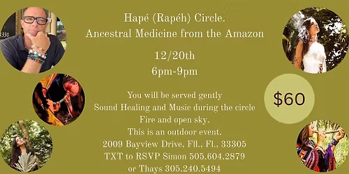 WINTER SOLSTICE - HAP\u00c9 - Fire Circle and Sound Healing.