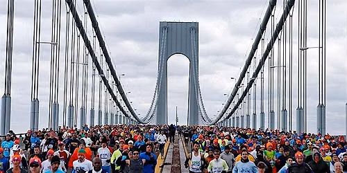 Runner's Edge 2026 NYC Marathon Bus