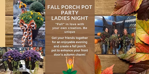 Fall Porch Pot Party with the Garden Gurl!