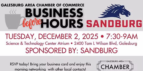 Business Before Hours with Sandburg
