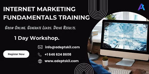 Internet Marketing Fundamentals Training \u2013 Vaughan, ON | 1 Day Workshop