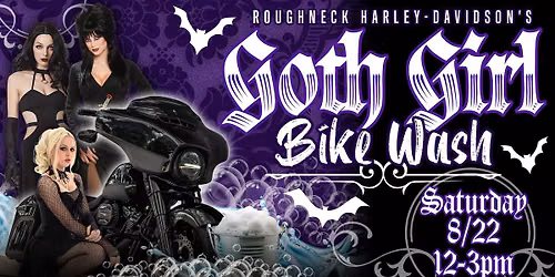Goth Girl Bike Wash