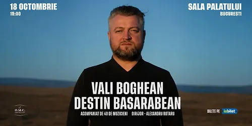 Concert Vali Boghean Destin Basarabean