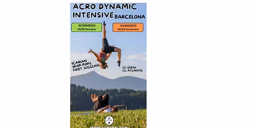 BARCELONA Acro Dynamic Intensive Workshop