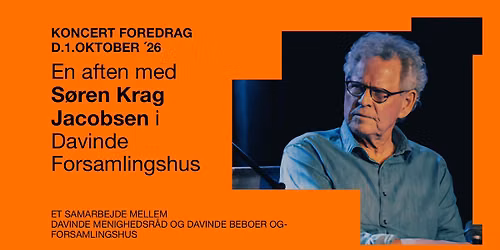 S\u00f8ren Krag Jacoben - Foredrag \/ Koncert