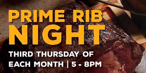 Prime Rib Night (Resident Event)