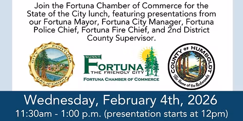 Fortuna Chamber of Commerce - State of the City Lunch