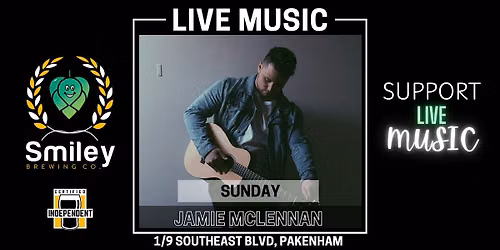 Jamie McLennan Live @ Smiley Brewing