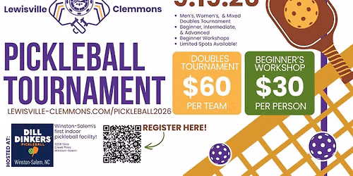 Lewisville-Clemmons Pickleball Tournament