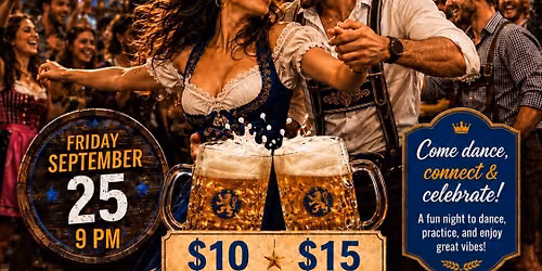 \ud83c\udf7b\ud83d\udc83 **OKTOBERFEST SALSA PARTY!** \ud83d\udd7a\ud83c\udf7b