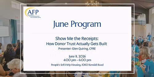 Show Me the Receipts: How Donor Trust Actually Gets Built