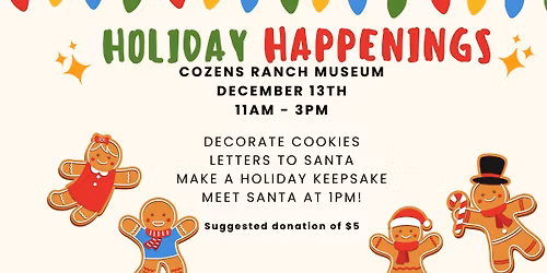 Holiday Happenings: Cookies, Crafts, & Santa