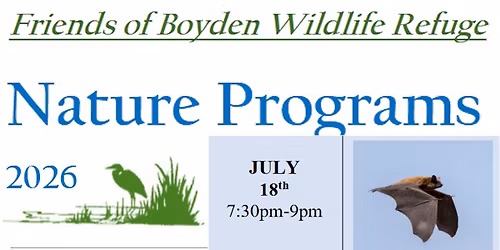 FREE EVENT: The Wonderful World of Bats