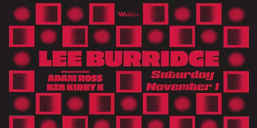 Lee Burridge (UK) at Walter Wherehouse