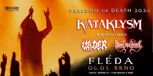KATAKLYSM, VADER, BLOOD RED THRONE - Brno 