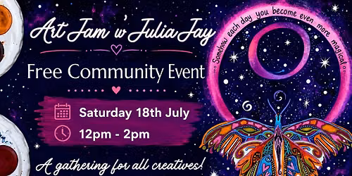 Free Art Jam with Julia Jay!