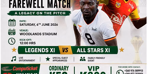 Evans Kangwa Farewell Match 
