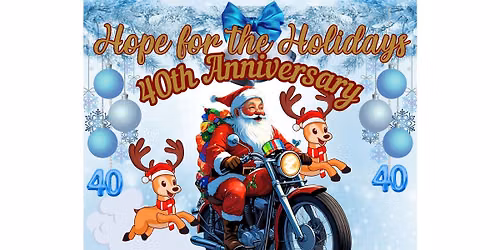 \ud83e\udd73 40th Anniversary Toy Drive \/ Toy Run \ud83c\udfcd\ufe0f