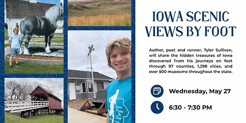 Iowa Scenic Views By Foot