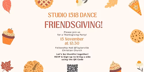 Studio 1518 Dance Friendgiving