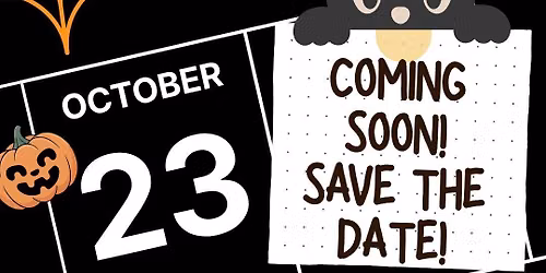 Save The Date! ~ Halloween Movie Night at the Park