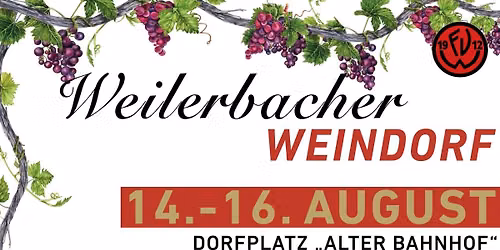 Weilerbacher Weindorf 2026 | Dorfplatz — Bistro Stellwerk Weilerbach