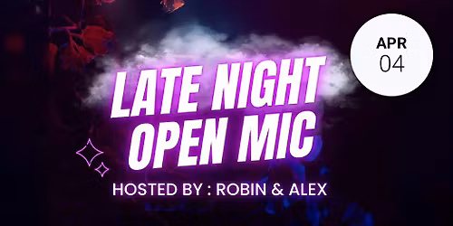 Late Night Open Mic in Downtown Oak Park at Comedy Plex Comedy Club
