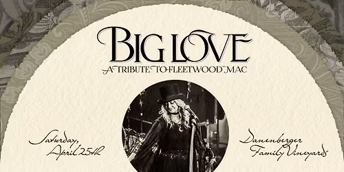Big Love: A Tribute to Fleetwood Mac at Danenberger Family Vineyards