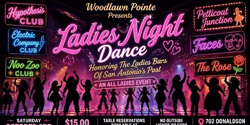 Ladies Night Dance " A Ladies Only Event"