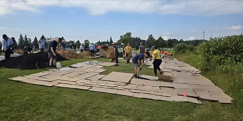 Rotary Uxbridge - ``The Steve Snoddon Mini Forest - Site Prep @ Ewen Trail