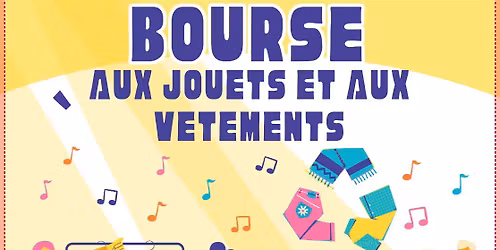 Bourse aux jouets et aux vêtements 