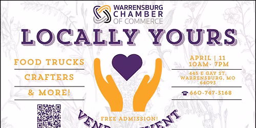 Locally Yours Vendor Event