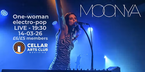 Moonya - Electro-rockin' one woman live sensation from Paris