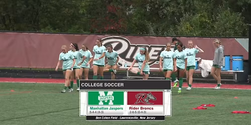 Parking Rider Broncs at Manhattan Jaspers Womens Basketball