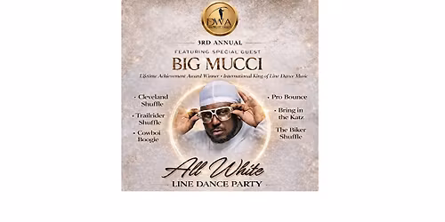 3rd Annual DWA All White Line Dance Party