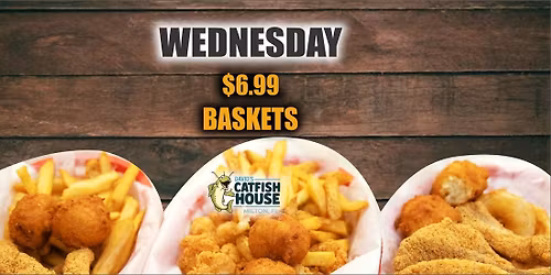 WEDNESDAYS at David\u2019s Catfish House \u2013 Milton!