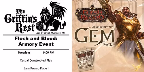Flesh and Blood - Armory Event