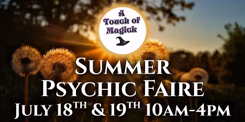Summer Psychic Faire