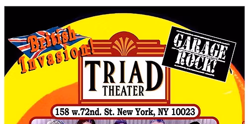 The Truants: 60s Brit and Garage Barrage- Fri, 5\/15 @ The Triad Theater, NYC