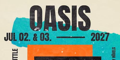 OASIS KONZERT-SHUTTLE 2027