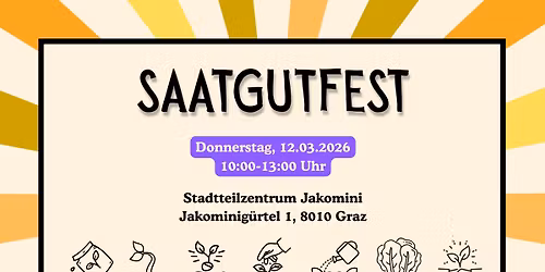 Saatgutfest im STZ Jakomini