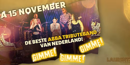 GIMME! GIMME! GIMME! An awesome ABBA Tribute
