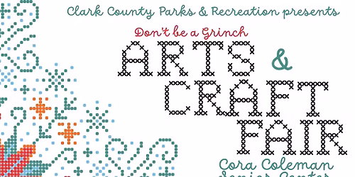 Don't be a Grinch Arts & Crafts Fair